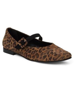 Bruno Magli Elissa Mary Jane Flat - Brown