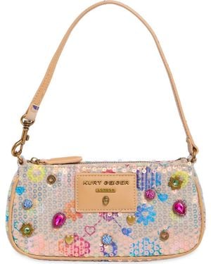 Kurt Geiger Highgate Small Wristlet Baguette - Multicolor