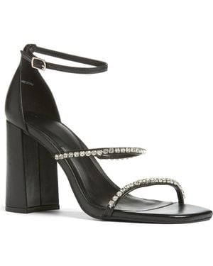 BP. Nessa Ankle Strap Sandal - Metallic