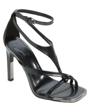 DKNY Audrey Ankle Strap Sandal - Black