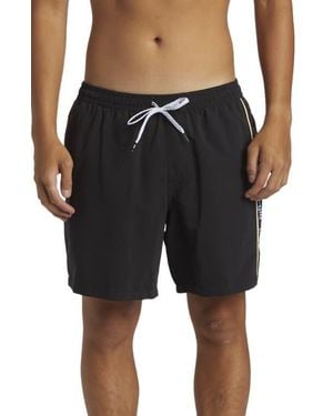 Quiksilver Everyday Vert Volley Swim Trunks - Black