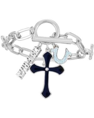 TRUE RELIGION Assorted Charm Chain Bracelet - Multicolor