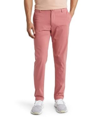 Rhone Commuter Slim Fit Pants - Red