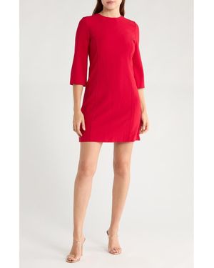 Alice + Olivia Gem Shift Dress - Red