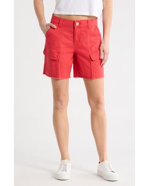 Democracy Cargo Shorts - Red