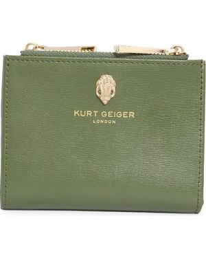 Kurt Geiger Shoreditch Bifold Wallet - Green