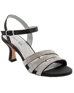 David Tate Trio Evening Sandal - Metallic