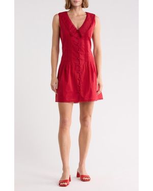 Wayf Collared Minidress