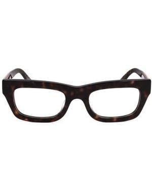 Marni 52Mm Rectangular Reading Glasses - Black