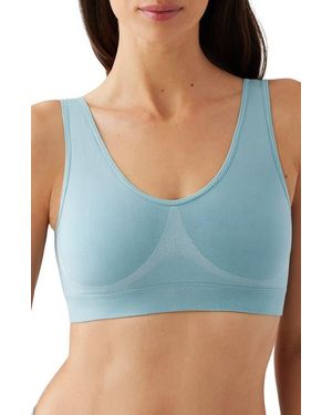 Wacoal B-Smooth Seamless Bralette - Blue