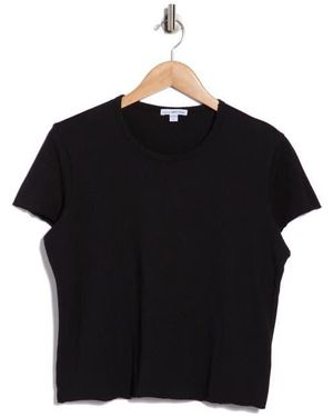 James Perse Shrunken Tee - Black