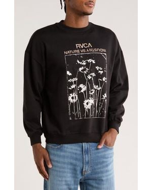 RVCA No Shame Crew Sweatshirt - Black
