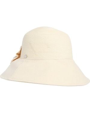 BCBGMAXAZRIA Bow Back Cloche - Natural