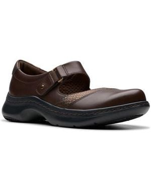 Clarks Pro Pace Mary Jane Flat - White