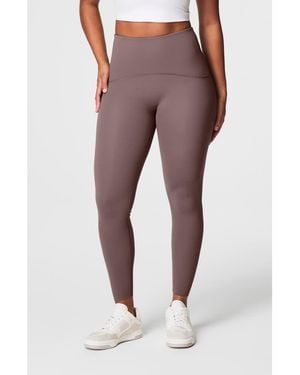 Spanx Spanxshape Booty Boost Full Length Leggings - Purple