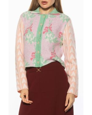 Alexia Admor Wayne Collared Knit Cardigan
