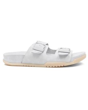 ONCEPT Savannah Buckle Slide Sandal - White