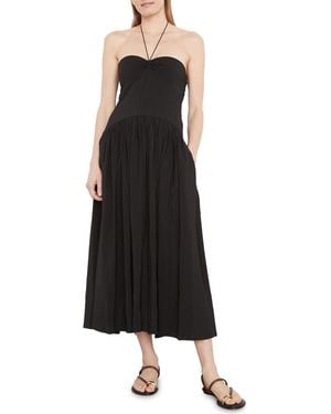 Vince Halter Neck Dress - Black