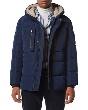 Marc New York Yarmouth Water Resistant Puffer Jacket - Blue