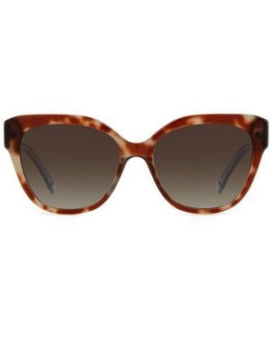 Kate Spade Savanna 57Mm Gradient Cat Eye Sunglasses - Brown