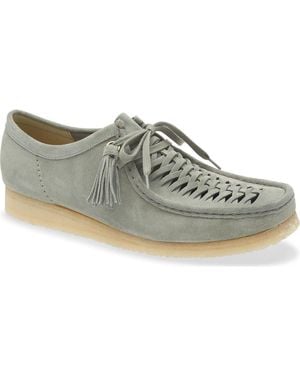 Clarks Wallabee Weave Loafer - Gray