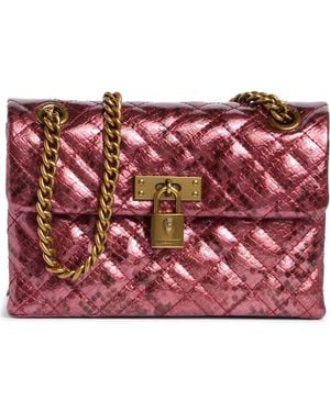Kurt Geiger Mini Brixton Lock Bag - Pink