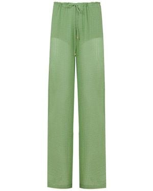 ViX Bianca Cover-Up Pants - Green