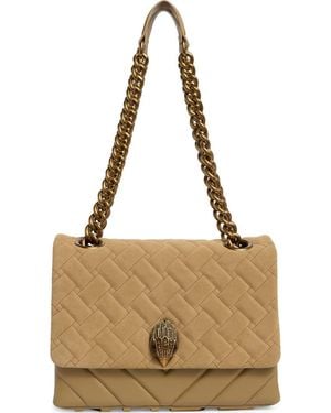 Kurt Geiger Large Kensington Shoulder Bag - Metallic