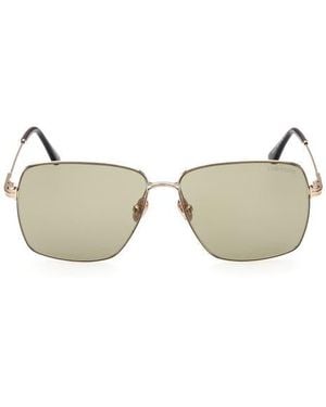 Tom Ford 58Mm Square Sunglasses - Multicolor