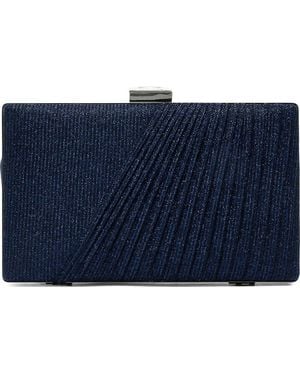 Lady Couture Suzie Glitter Clutch - Blue
