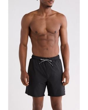 Volcom Manic Swim Trunks - Blue