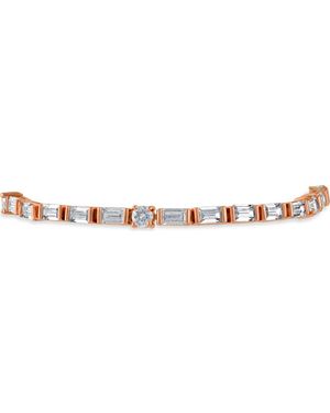 CZ by Kenneth Jay Lane Baguette & Round Cubic Zirconia Tennis Bracelet - Multicolor
