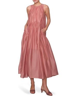 MELLODAY Pocket Tent Dress - Pink