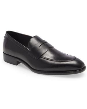 Nordstrom Dino Penny Loafer - Black