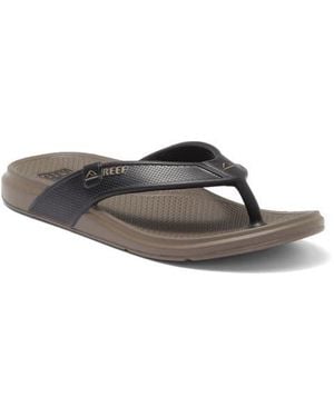 Reef Oasis Water Friendly Flip Flop - Gray
