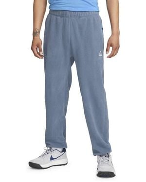 Nike Polar Fleece Sweatpants - Blue