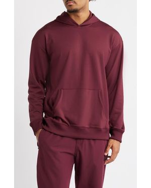 Saint Studio Tempo Comfort Performance Hoodie - Red