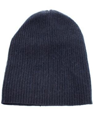 Portolano Cashmere Beanie - Blue
