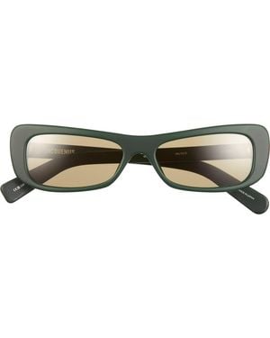 Jacquemus Les Lunettes Capri 55Mm Cat Eye Sunglasses - Green