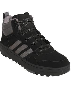 adidas Hoops 4.0 Winterized Basketball Sneaker - Black