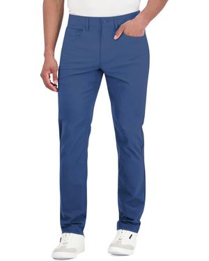 Ben Sherman Solid 4-Way-Stretch Tech Golf Pants - Blue