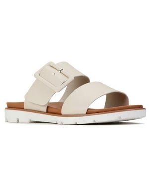 LOS CABOS Asha Slide Sandal - Natural