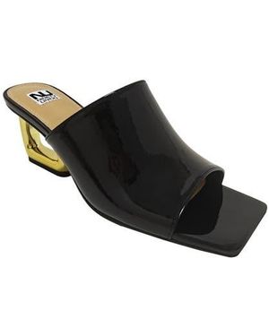Ninety Union Florence Square Toe Mule - Black