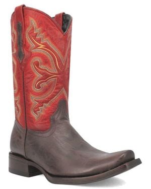 Dingo True Grit Cowboy Boot - Brown
