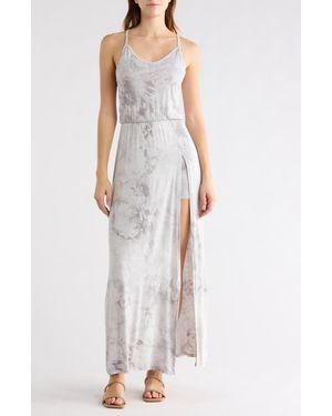 Go Couture Sleeveless Maxi Dress - White