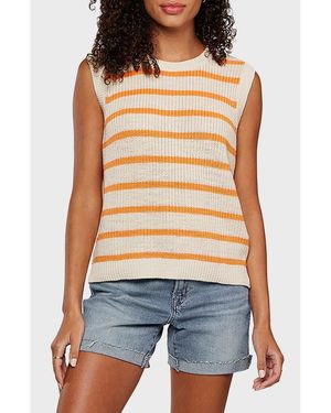 Matty M Amelia Sweater Vest - Orange