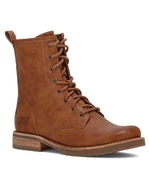FRYE and CO Chesnee Combat Boot - Brown