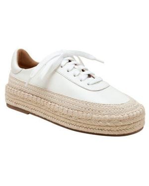Linea Paolo Selma Platform Sneaker - White