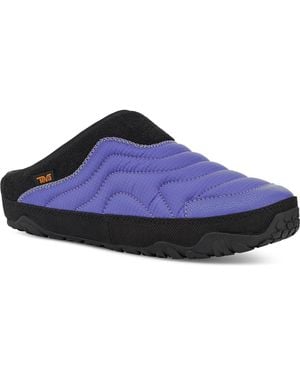 Teva Reember Terrain Quilted Water Repellent Mule - Blue