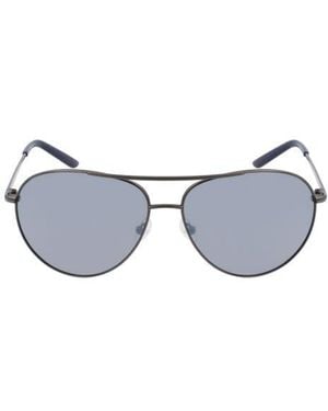 Nike Chance 61Mm Aviator Sunglasses - Blue